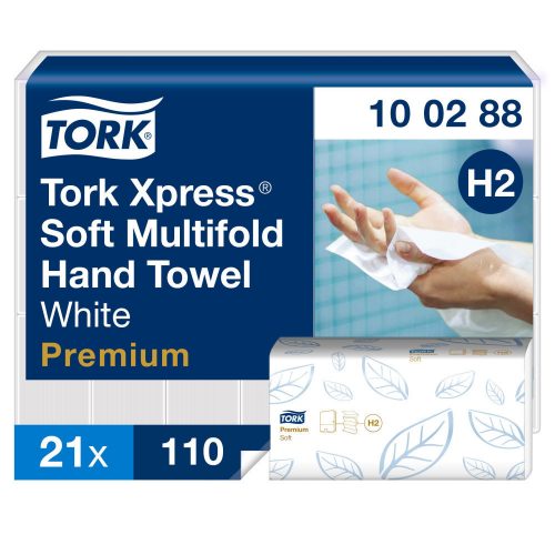  H2 100288 Tork Xpress Multifold Weiches Handtuchpapier