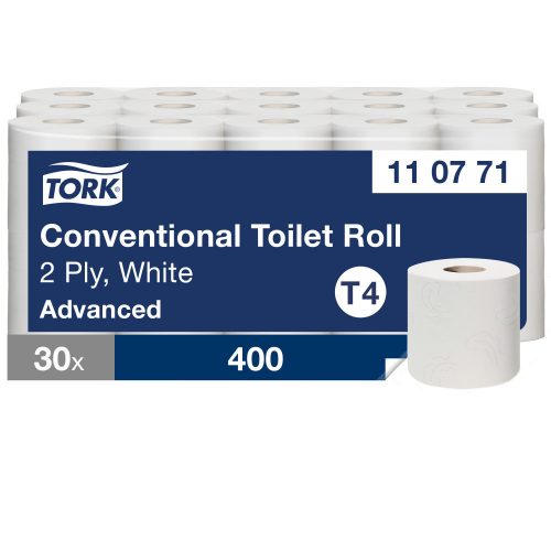  T4 110771 Tork Toilettenpapier, kleine Rolle, Toilettenpapier