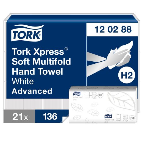  H2 120288 Tork Xpress Multifold Xpress® Weiches Handtuchpapier