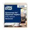 N14 12830 Tork Xpressnap Snack Extra Soft Spenderserviette Natur