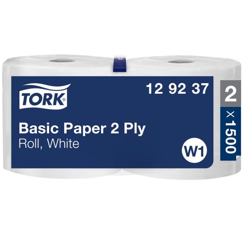 W1 129237 Tork-Allgemeinpapier, bis zu 2 Lagen, Rolle