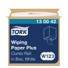 W3 130042 Tork Tissue Paper Plus, Rollenwischtuch 420 Industriepapierhandtücher