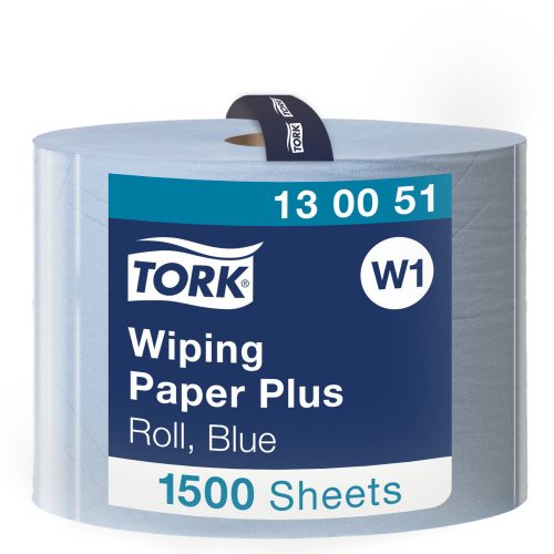 W1 130051 Tork Seidenpapier plus Rolle Seidenpapier 420 Industriepapierhandtücher