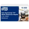 N14 15830 Tork Xpressnap Snack Extra Soft Spenderserviette Weiß