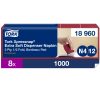 N4 18960 Tork Xpressnap Extra Soft Spenderserviette Burgunderrot