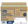 H3 290135 Tork Singlefold Z-fold Handtuch Papierhandtuch grün (Auslaufprodukt, ersetzt durch: 66424)