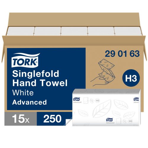 H3 290163 Tork Singlefold Soft Handtuchpapier mit Z-Faltung