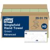 H3 290179 Tork Singlefold Z-Falz gefaltetes Handtuch Papierhandtuch grün