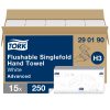 H3 290190 Tork Singlefold Toilettenpapierhandtuch mit Z-Faltung