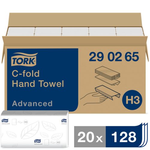 H3 290265 Tork Advanced C-förmiges Handtuchpapierhandtuch – Auslaufprodukt –