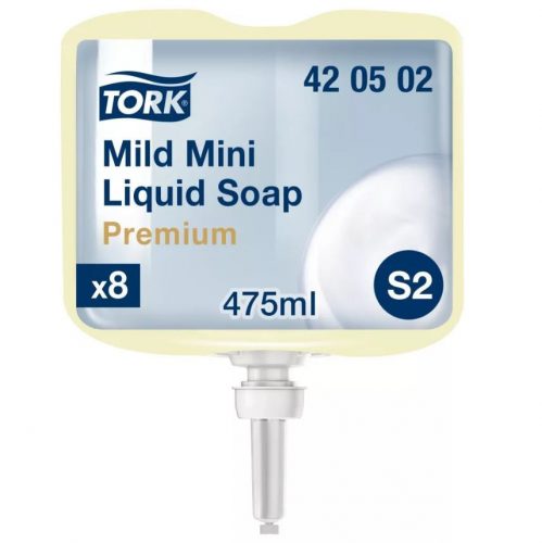 S2 420502 Tork Luxus-Toiletten-Flüssigseife 8x0,45L