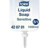 S1 420701 Tork Handpeeling-Flüssigseife für empfindliche Haut 6x1L