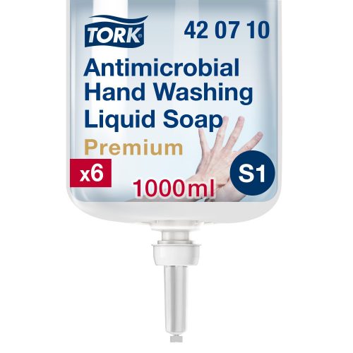 S1 420710 Tork alkoholfreie desinfizierende Flüssigseife 6x1L