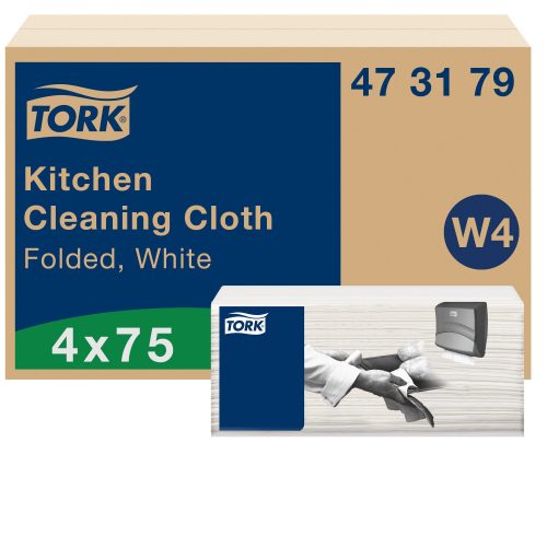 W4 473179 Tork Küchenreinigungstuch gefaltet (Alte Artikelnummer: 473178)