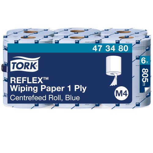 M4 473480 Tork Reflex Midi Handtuchpapierrolle mit Spender