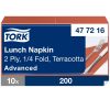 477216 Tork Lunch-Serviette, Terrakotta