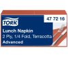 477216 Tork Lunch-Serviette, Terrakotta