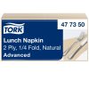 477350 Tork Lunch-Serviette mit umweltfreundlichem Etikett „Natural“.