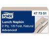 477351 Tork Lunch-Serviette mit umweltfreundlichem Etikett „Natural“.