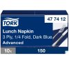 477412 Tork Soft Lunch Serviette Dunkelblau