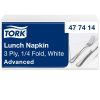 477414 Tork Soft Lunch Serviette weiß