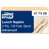 477426 Tork Lunchserviette 1/8 gefaltet Knochenfarben