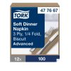 477667 Tork Soft Dinner Serviettenkeks