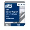 477673 Tork Soft Dinner-Serviette Grau