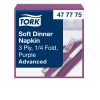 477775 Tork Soft Dinner-Serviette Lila