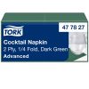 477827 Tork Cocktailserviette grün 24/2