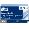 477844 Tork Lunch-Serviette Hellblau