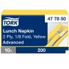 477850 Tork Lunchserviette 1/8 gefaltet Gelb