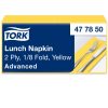 477850 Tork Lunchserviette 1/8 gefaltet Gelb