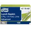 477860 Tork Soft Lunch Serviette Limette