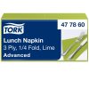 477860 Tork Soft Lunch Serviette Limette