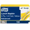 477862 Tork Soft Lunch Serviette Gelb