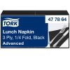 477864 Tork Soft Lunch Serviette Schwarz