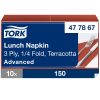 477867 Tork Soft Lunch Serviette Terrakotta