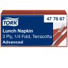 477867 Tork Soft Lunch Serviette Terrakotta