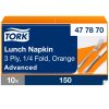 477870 Tork Weiche Lunchserviette Orange