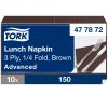 477872 Tork Soft Lunch Serviette Braun