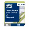 477900 Tork Dinner-Serviette Limette