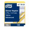 477901 Tork Dinner-Serviette Gelb