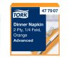 477907 Tork Orange Dinner-Serviette