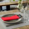 478149 Tork Premium Linstyle Dinnerserviette mit Textileffekt Rot