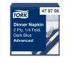 478756 Tork Dinner-Serviette Dunkelblau