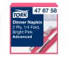 478758 Tork Dinner-Serviette Rosa