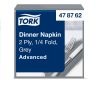 478762 Tork Dinner-Serviette Grau