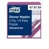 478764 Tork Dinner-Serviette Lila