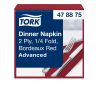 478875 Tork Dinner-Serviette Burgunderrot